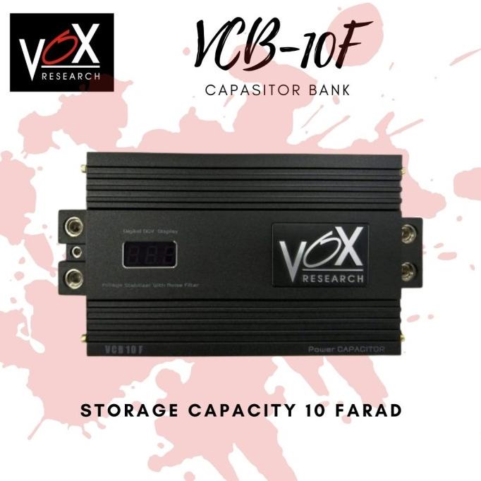Kapasitor Vox Research Vcb10F Capasitor Cap Bank Audio Vcb-10F