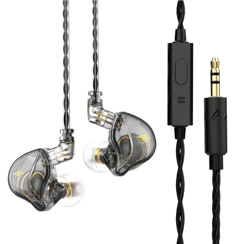 QKZ ZXT HiFi Earphone with Mic alt ZXN EDX Pro ZSN Pro X-1