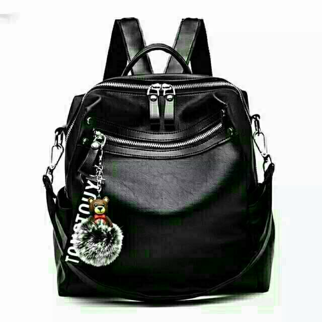 GIVEAWAY POMPOM Tas Ransel Batam Wanita Cantik Import Dollyn Cabella Ransel Azela D20183 BISA COD