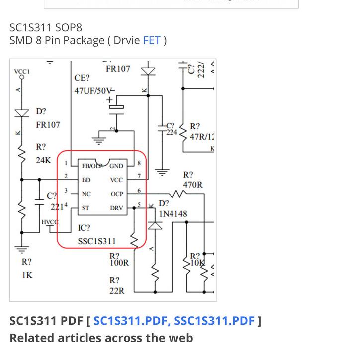 Ready stock] SC1S311 1S311 Original