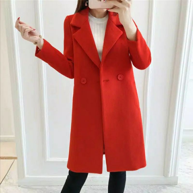 Jaket musim dingin jaket korea jaket mantel jaket tebal jas korea auterwear jas wanita