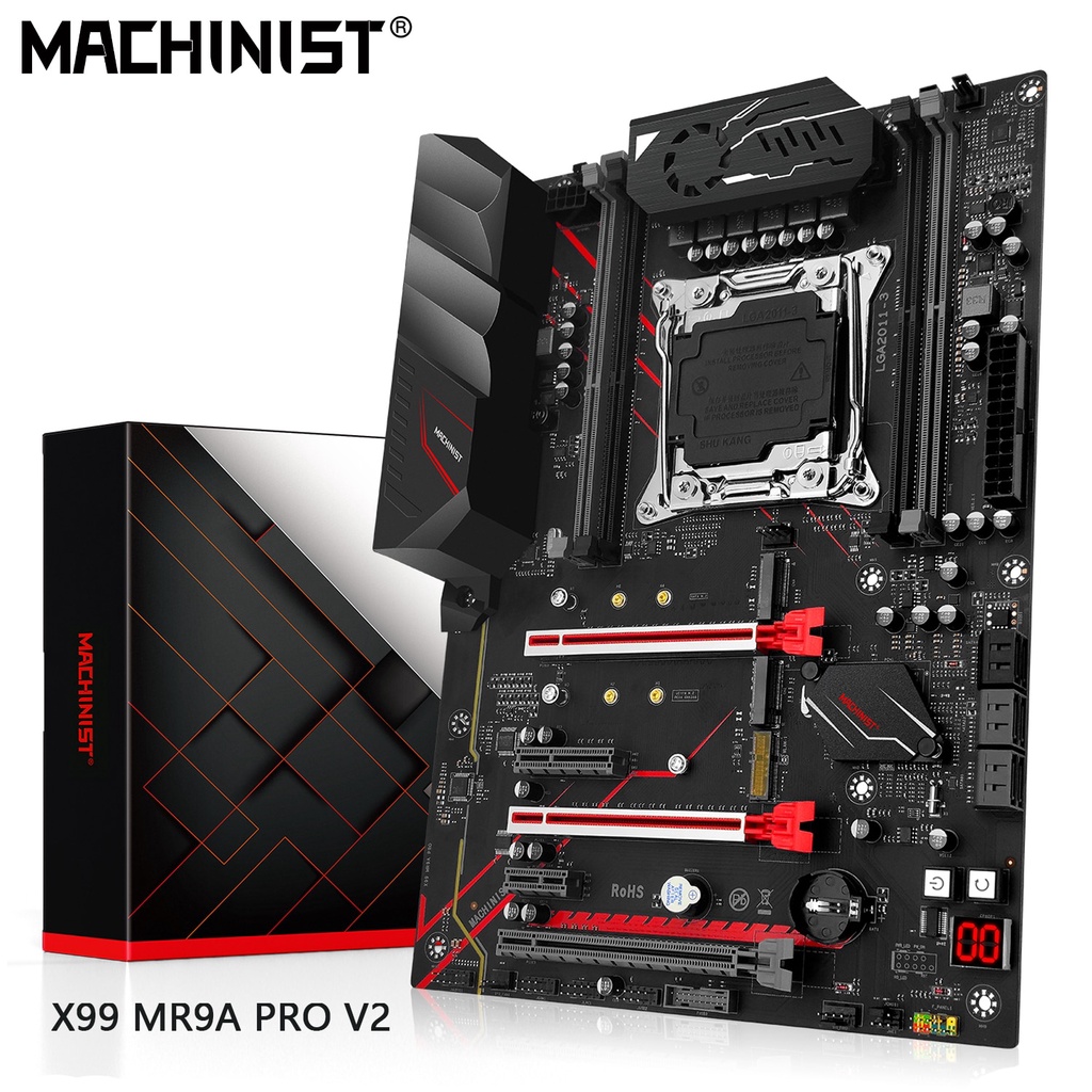 PREORDER Machinist X99 MR9A Pro V2 X99 Motherboard Support LGA 2011-3 Intel Xeon E5 V3&V4 CPU Proces