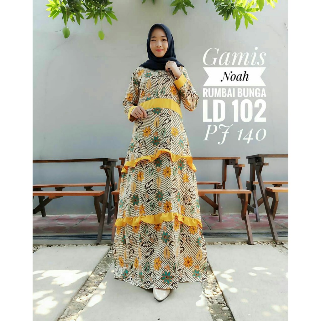 GAMIS NOAH RUMBAI BUNGA