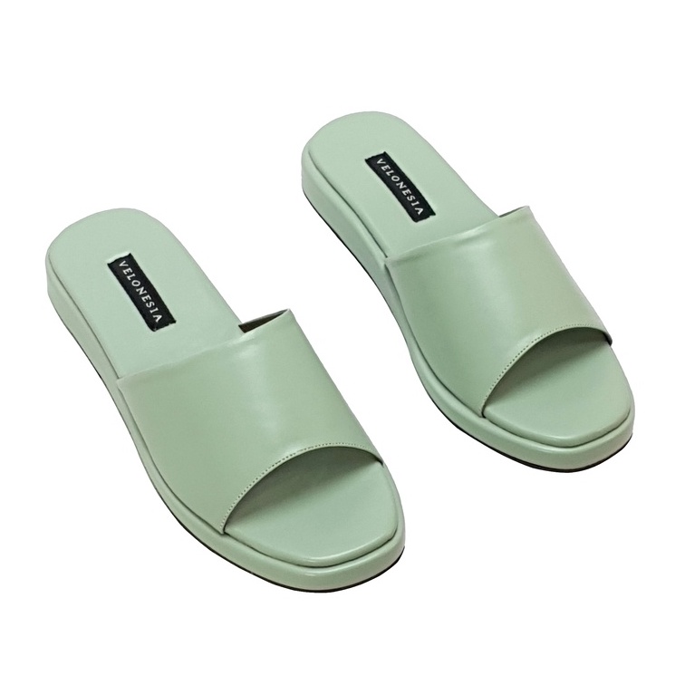 Sandal Wanita Puffy Slip Sandal Platform Velonesia - Mika