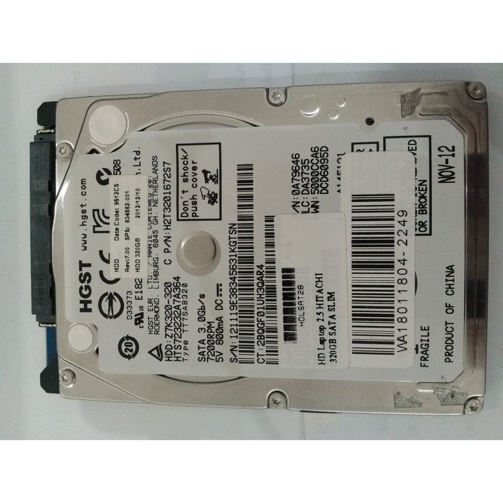 Hardisk 320GB HITACHI - Laptop