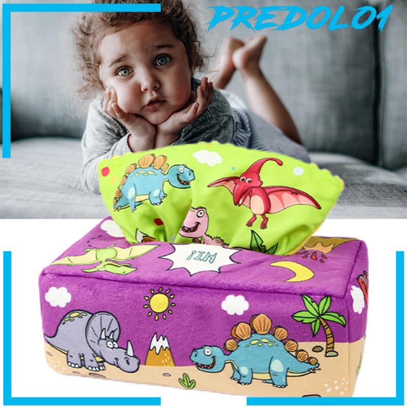 Tissue Box Baby Toy Montessori Play Sensory Toy for Infants Toddler Newborns