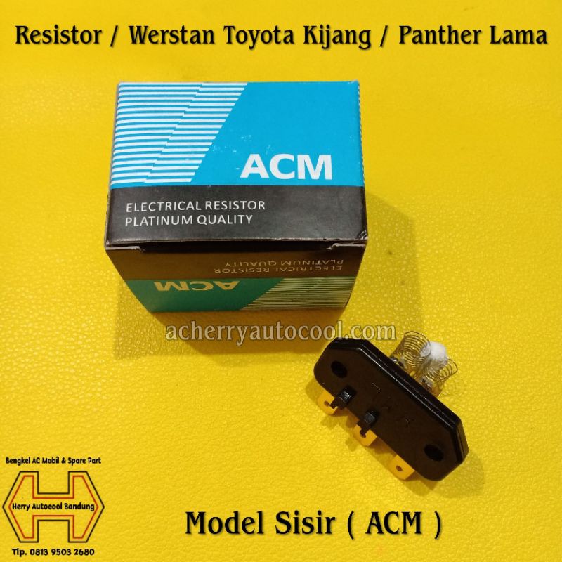 Werstan / Resistor Blower Ac Mobil Toyota Kijang / Panther Lama - ACM