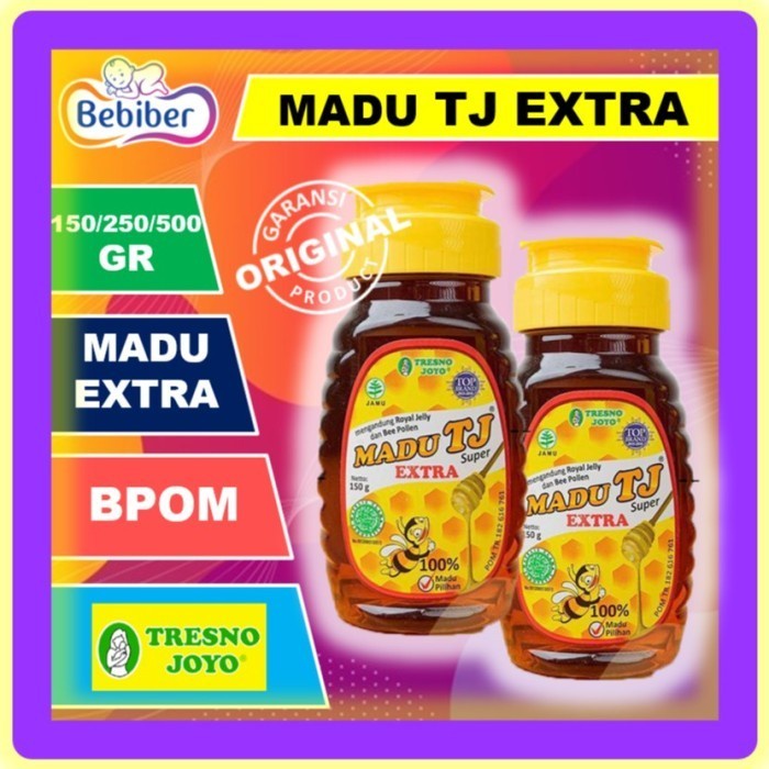 

02 Madu Tj Super Extra 500Gr / Madu Tresnojoyo / Madu Extra / Bebiber - Tj Super 500Gr