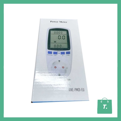 Watt Meter AC Kwh Voltmeter Ampere Pengukur Listrik Power Daya Ukur Biaya PLN - TGIR708F4