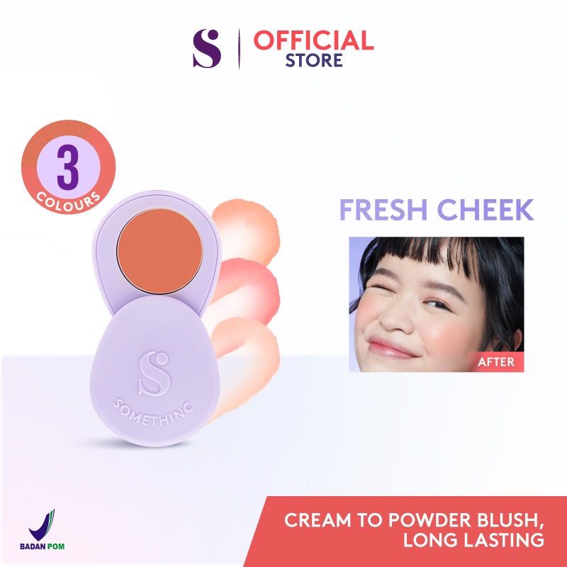 BPOM Somethinc Tamago Airy Blush On Wajah Blushon Perona Pipi