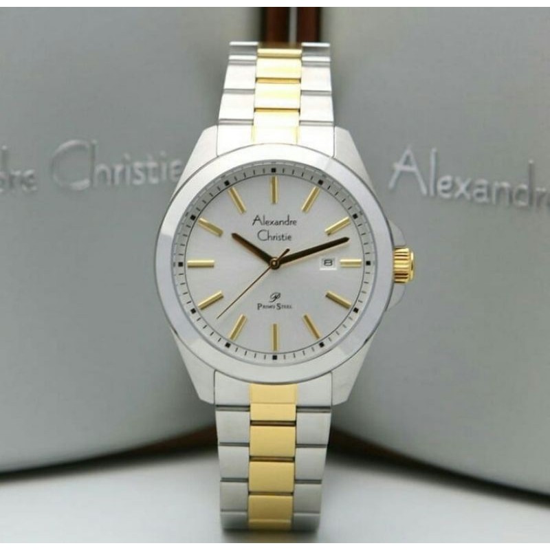 Alexandre Christie 1015 Pria Silver Gold Original