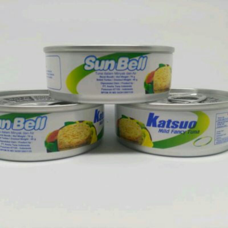

Sunbell Katsuo 70g Tuna Kaleng | Mirip Deho