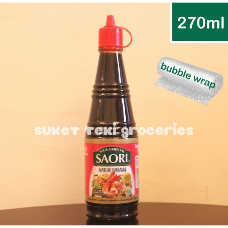 Saori Saus Tiram Saos Oriental Botol 270ml SATUAN