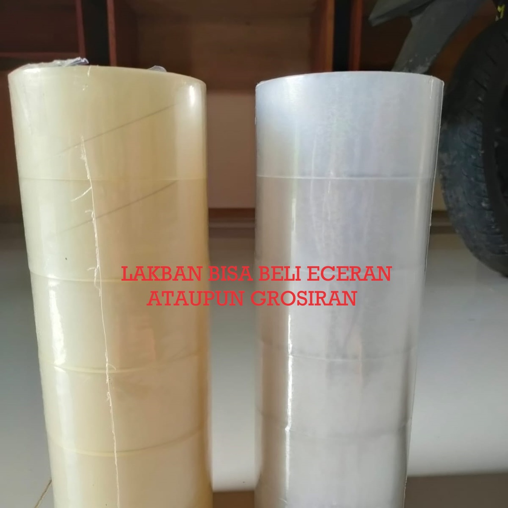 

Lakban Bening / Coklat 2 Inch (45mm) SUPER MURAH Ekonomis