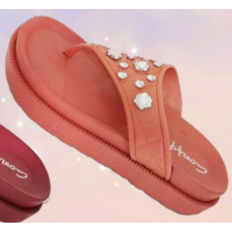 Home-XAVELA Sandal Wedges Fashions Wanita CF 5156