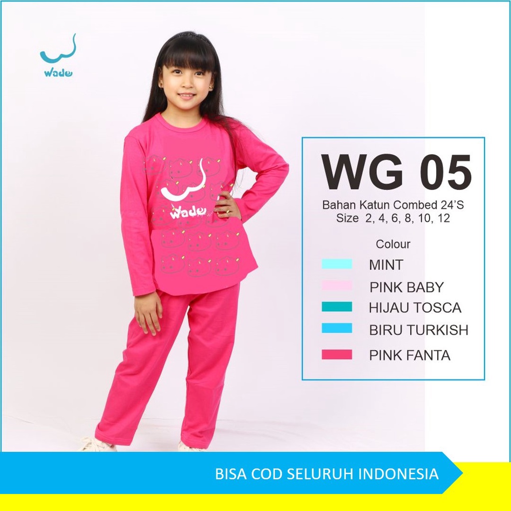 baju tidur anak perempuan | setelan anak perempuan 6 tahun | baju tidur anak perempuan 10 tahun