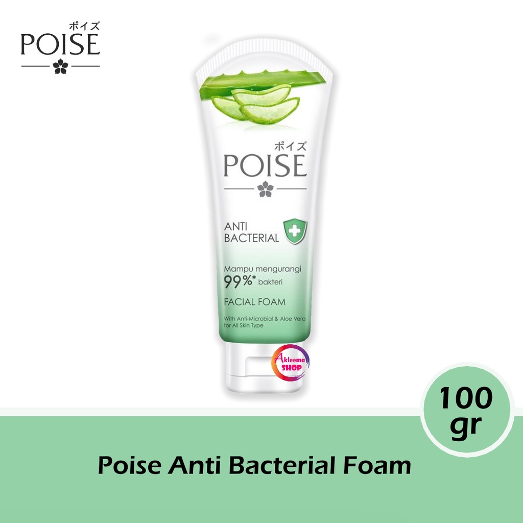 Poise Anti Bacterial Facial Foam 100gr