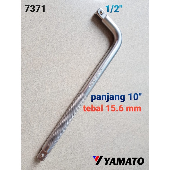 GAGANG SOK L FACOM SATIN CRV 10INC UKURAN KEPALA 1/2INCH