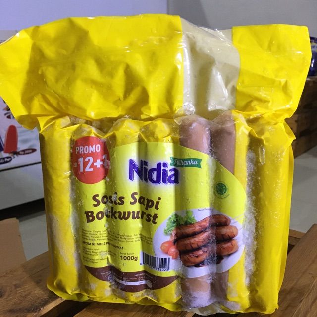 

Sosis nidia jumbo 1kg