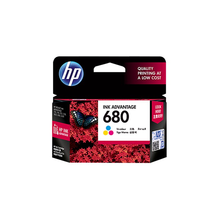 Tinta HP 680 Color Tiga Warna - Original HP Catridges HP 2135 1115