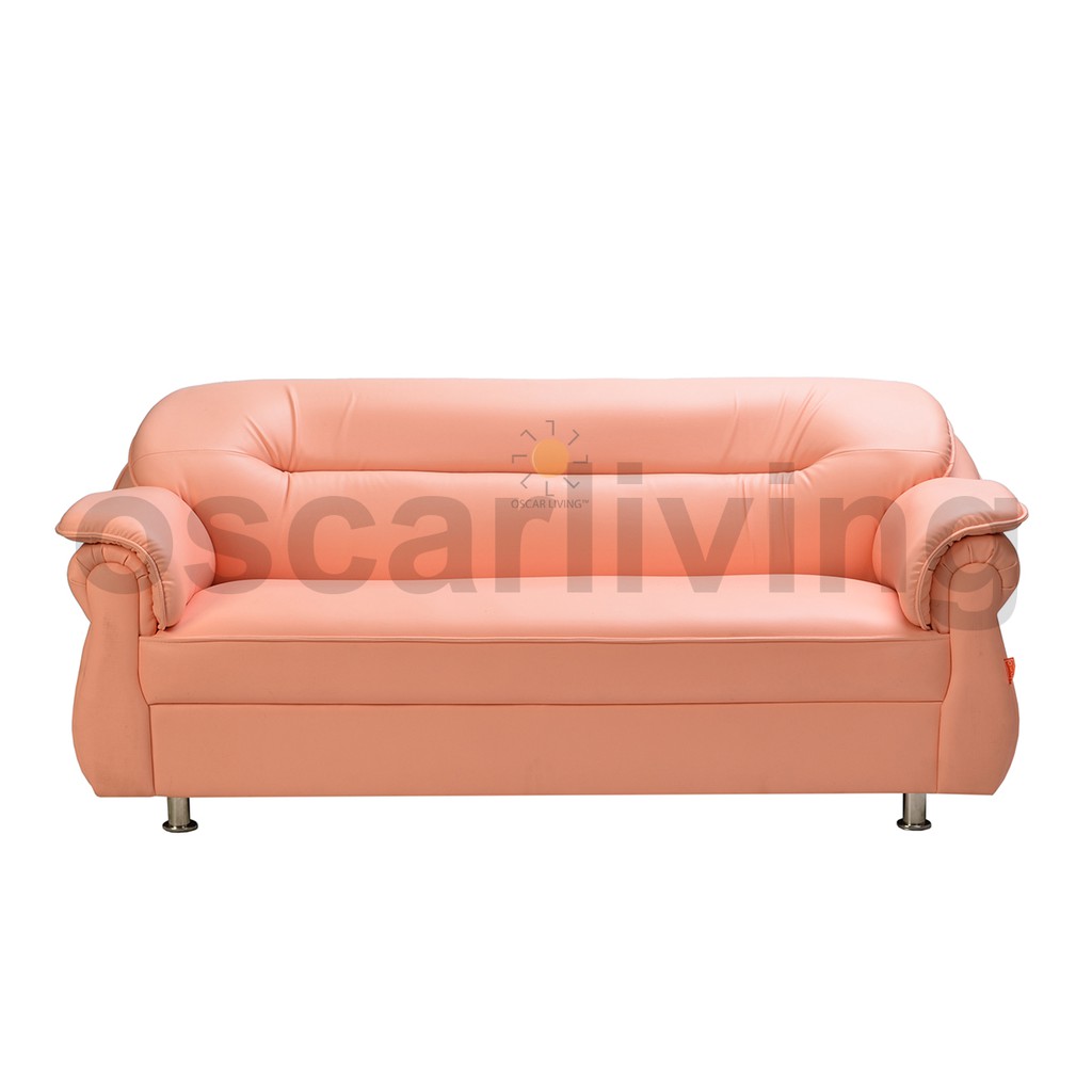 OLC Sofa Xena Pink Sofa Ruang Tamu [KHUSUS JABODETABEK]