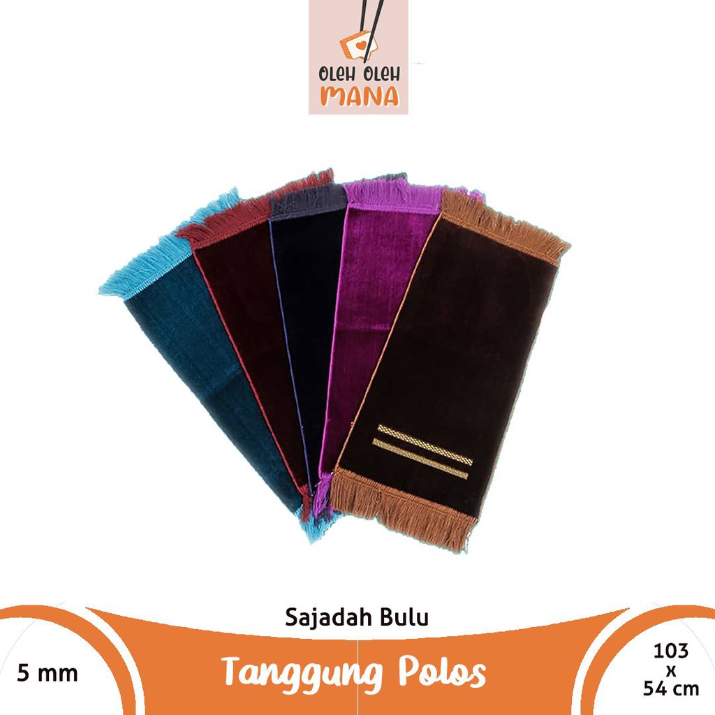 Sajadah Sujud Mini Polos Bulu Beludru Halus Grosir Murah - Velteksa Polos