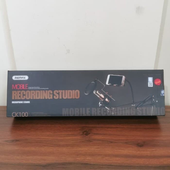 Remax CK100 Microphone Stand Recording Studio - Mic Holder Meja Remax