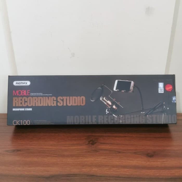 Remax CK100 Microphone Stand Recording Studio - Mic Holder Meja Remax