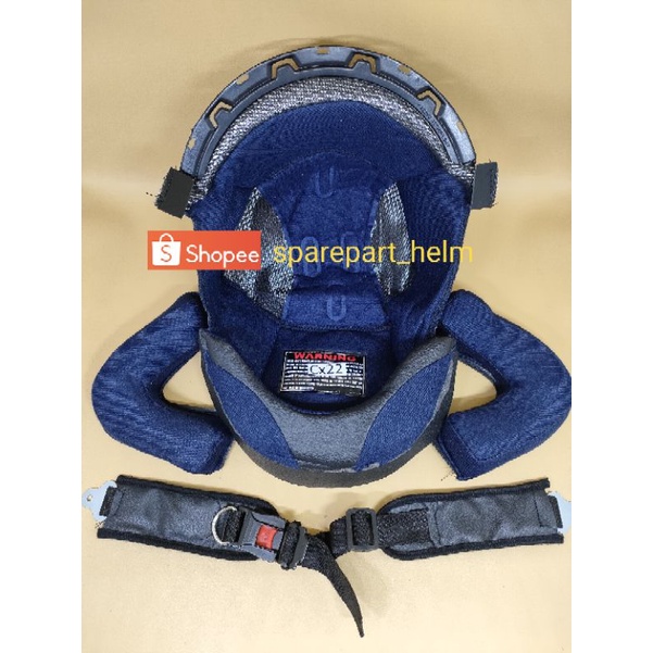 Busa Spon Helm Ink Cx22, Cx25, Kyt Romeo, Dag Cx, Dll . (Busa Spon Cx Full Set Sudah Free Paku Belah