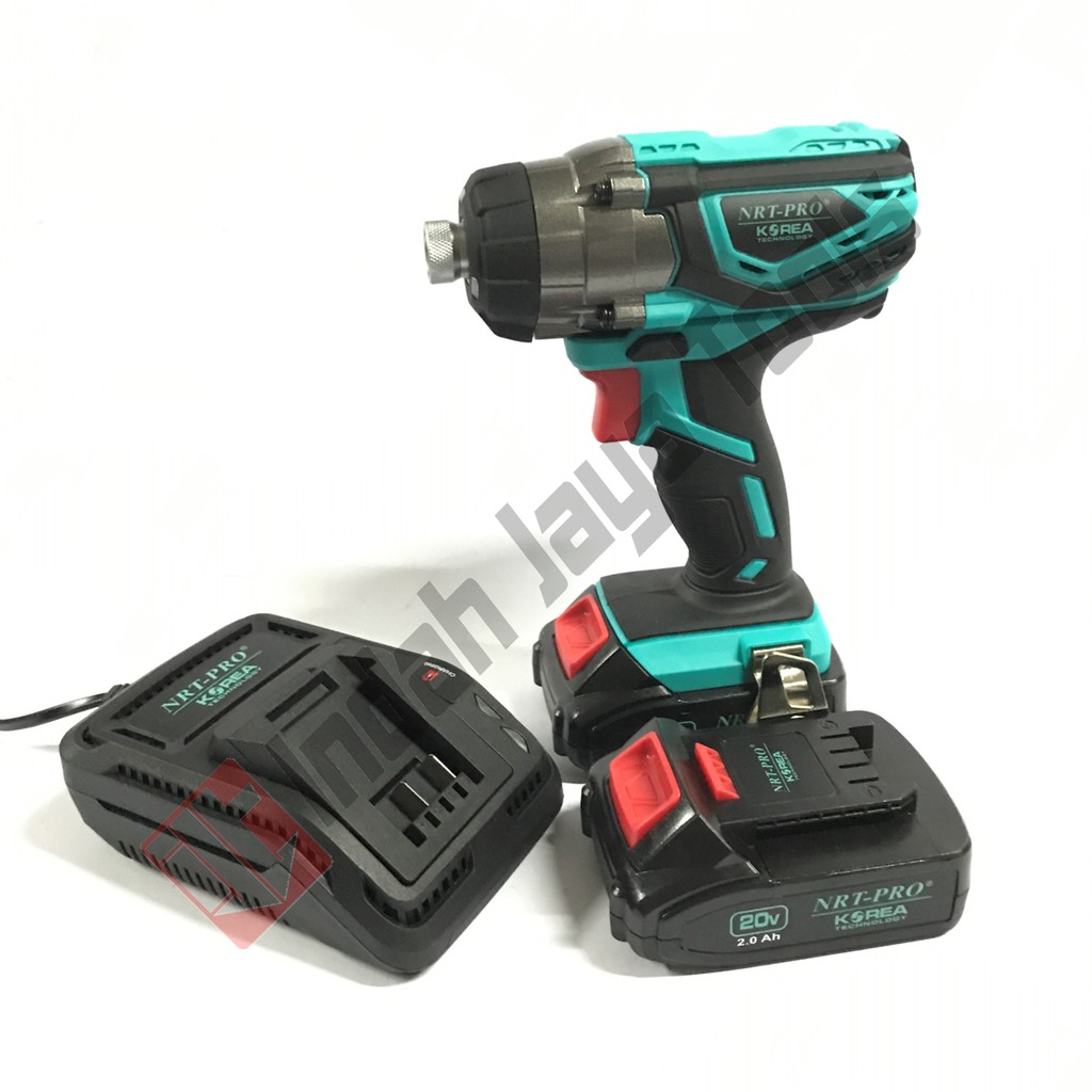 Nrt Pro Tx 20 Dc Cordless Impact Driver 20 V Screwdriver Obeng Baterai Shopee Indonesia