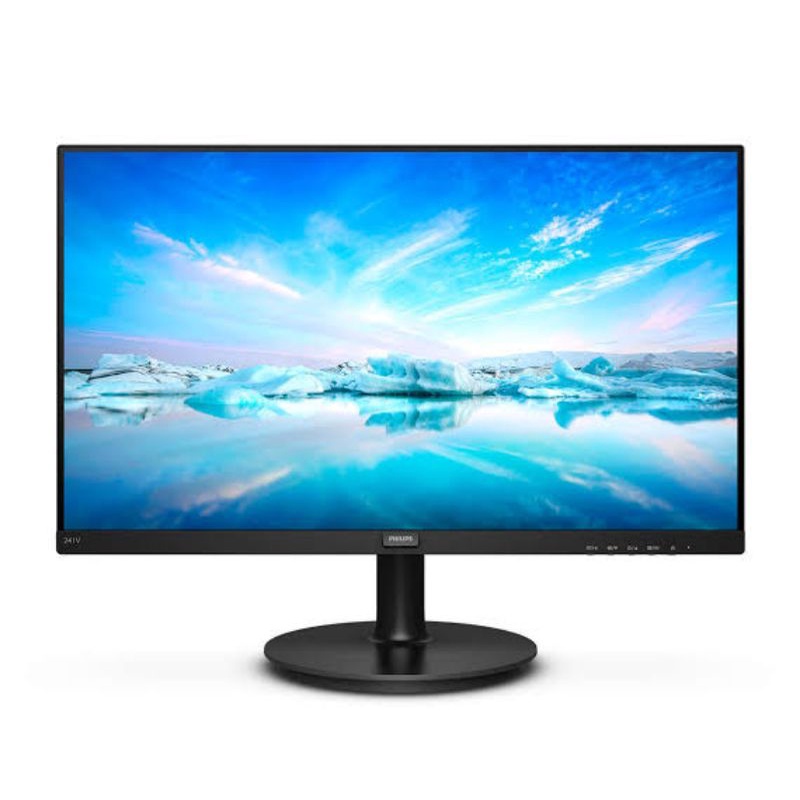 Monitor LED PHILIPS 241V8 24&quot; IPS 75Hz FULL HD 4ms VGA HDMI Layar PC