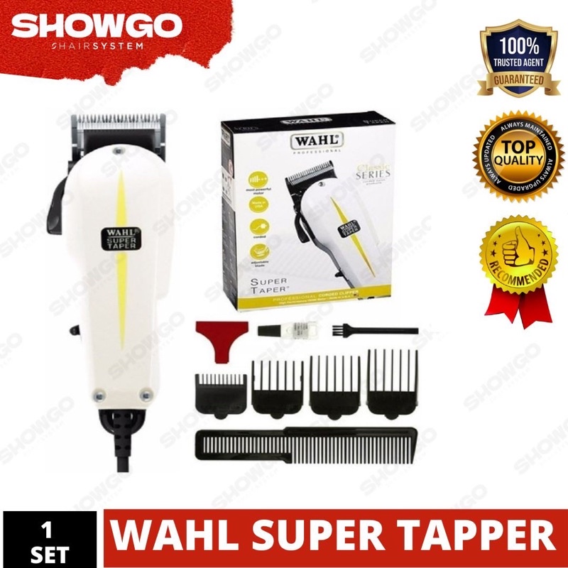 WAHL SUPER TAPER Corded ORI WAHL Alat Cukur Rambut Mesin Cukur Rambut