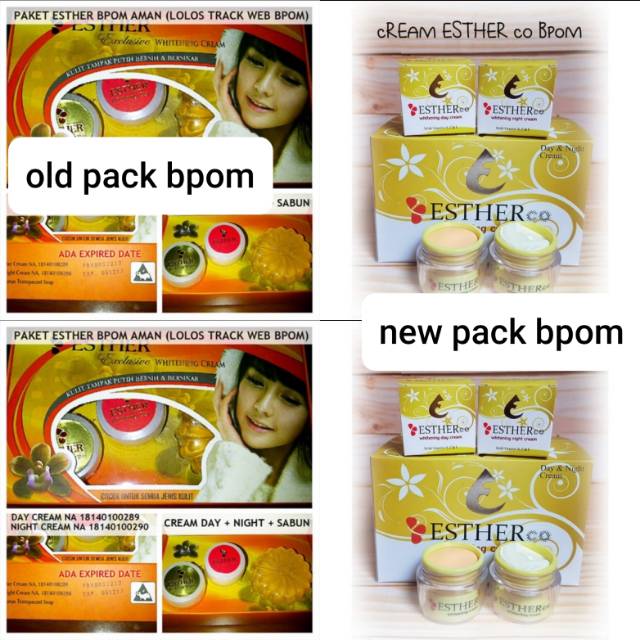 Cream ESTHER ORIGINAL BPOM