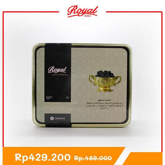 

Buruan Beli Best Seller Kurma Royal Ajwa Al-Madinah 1 Kg Premium