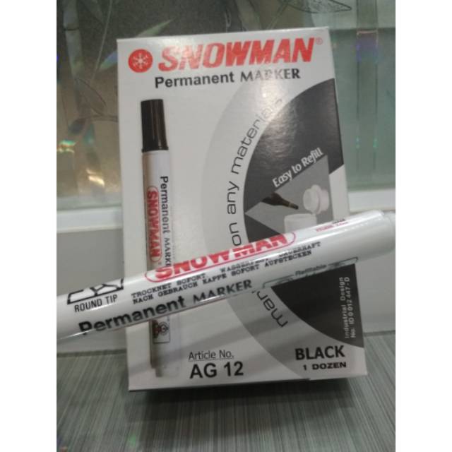 

Spidol Permanent Marker Snowman