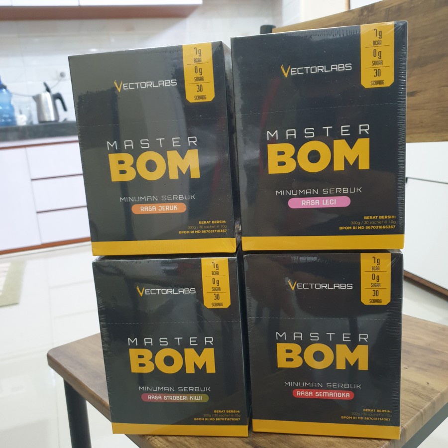 Vectorlabs Master BOM BCAA 30 Sachet Vector Labs 30 Serv Recovery Otot