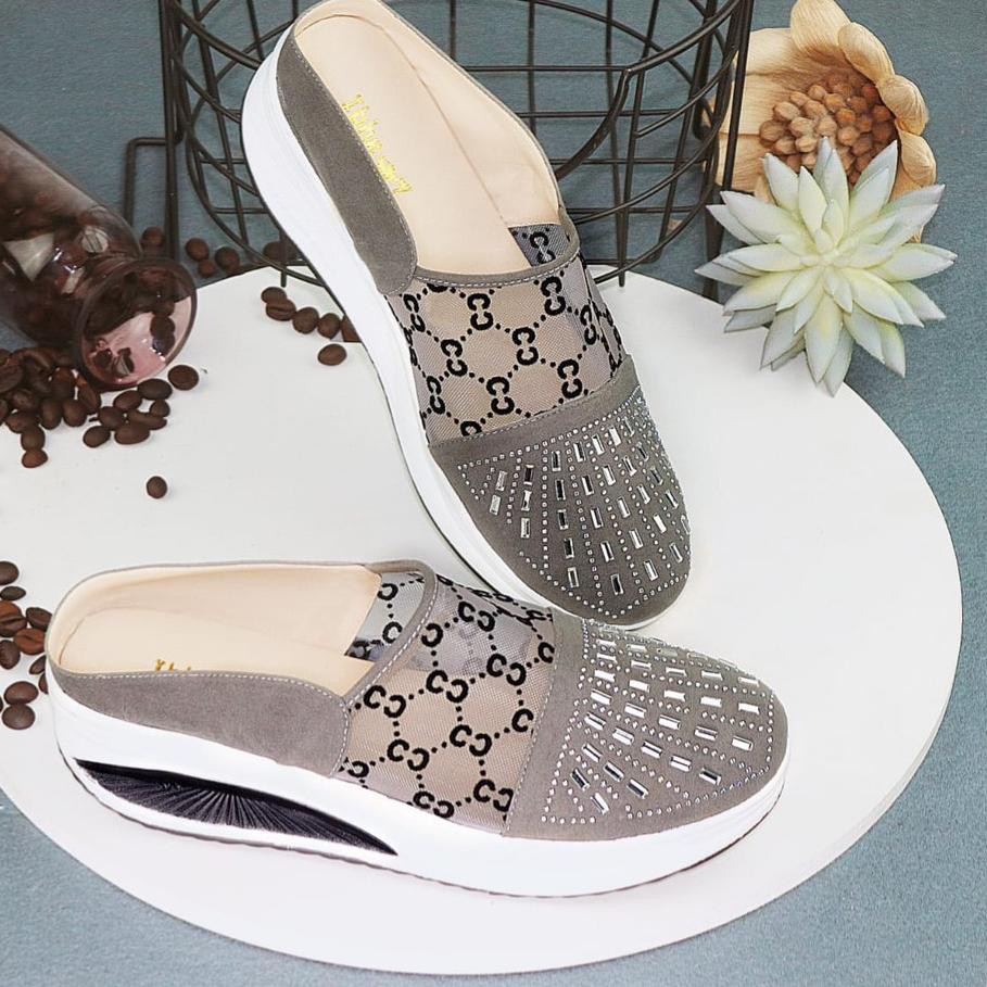 Buruan Dapetin❤ HERDIAN DR 62 SANDAL WEDGES WANITA RALPIC (。・ω・。)