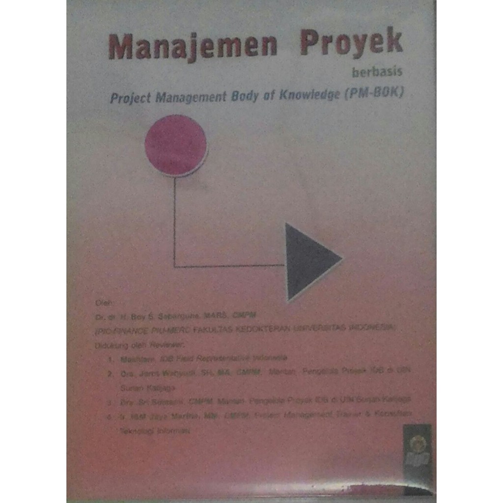 Jual Manajemen Proyek Berbasis Project Management Body Of Knowledge (PM ...