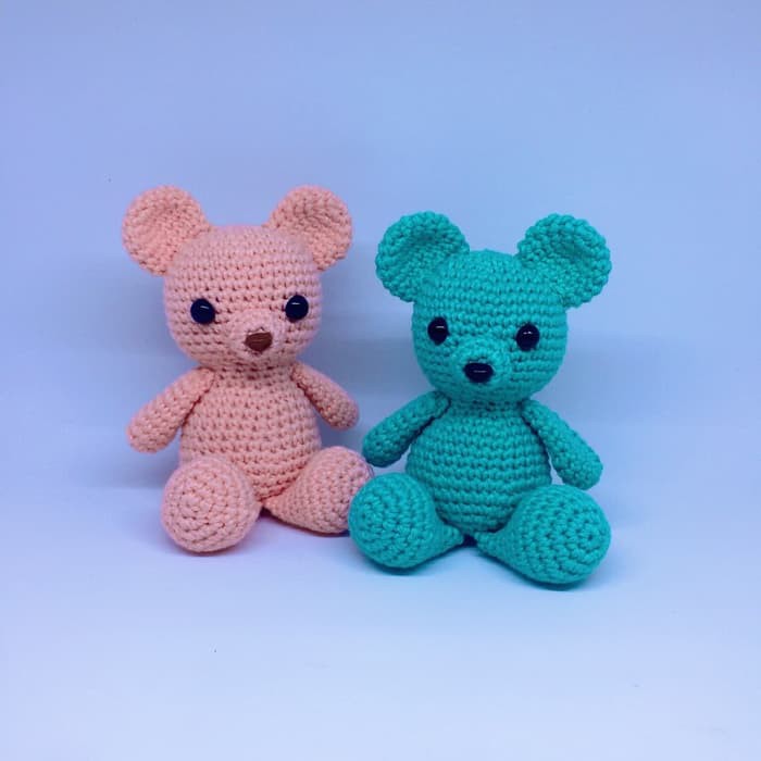 Amigurumi Boneka Rajut Beruang Limited