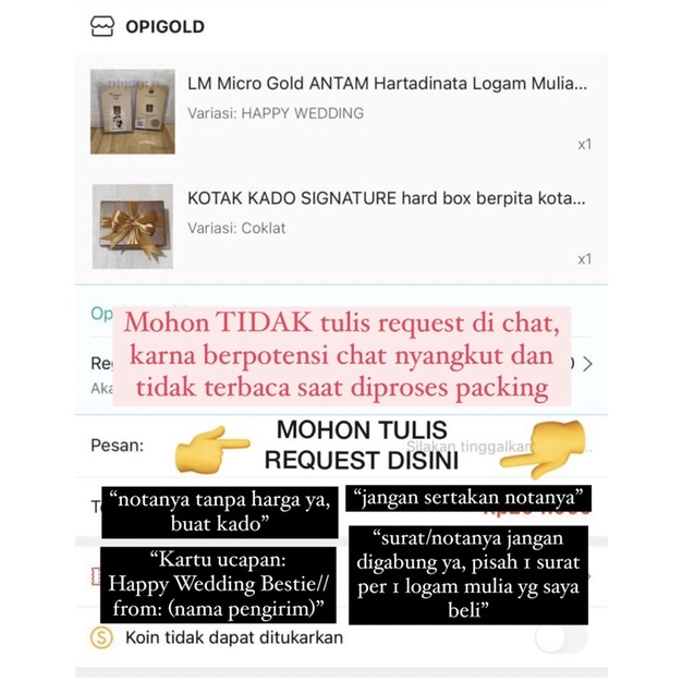 LM Micro Gold ANTAM Hartadinata Logam Mulia 0.25 gram Gift Series EmasKITA Emas Kita