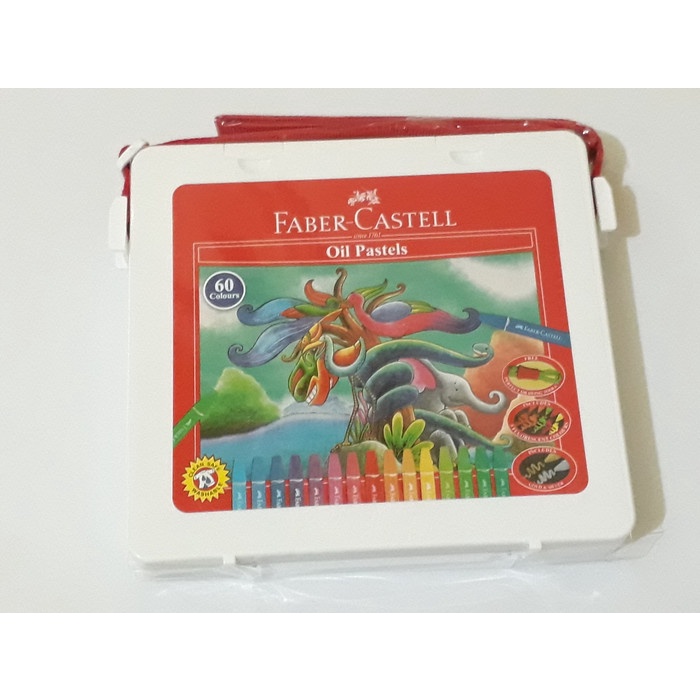 

(DISKON TERMURAH) Crayon Hexagonal Oil Faber Castell 60 warna