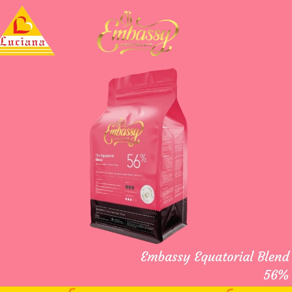 

Embassy Couverture EQUATORIAL ZEN CONTINENTAL AZALEA OCEANIC 2,5kg coklat couverture 33% 56% 75%