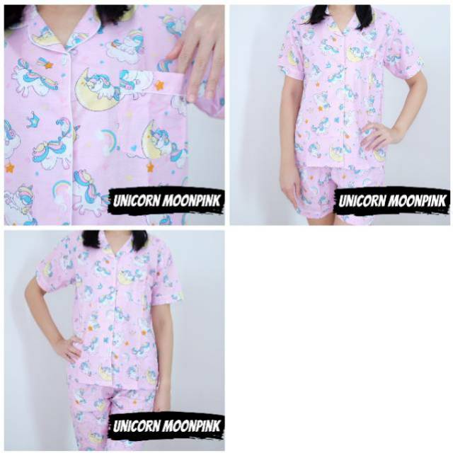 Piyama Wanita Unicorn
