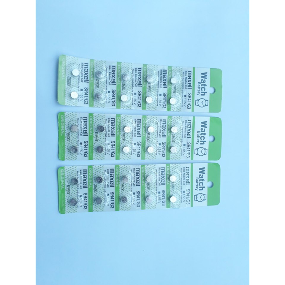 Maxell Ag 3 Lr41 Battrey Batrai Batre Jam Tangan Maxell Lr41 Ag3 1pcs