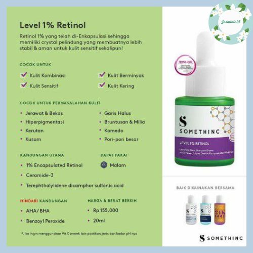 [SPECIAL PRICE!] SOMETHINC Level 1% Retinol Serum 20ml