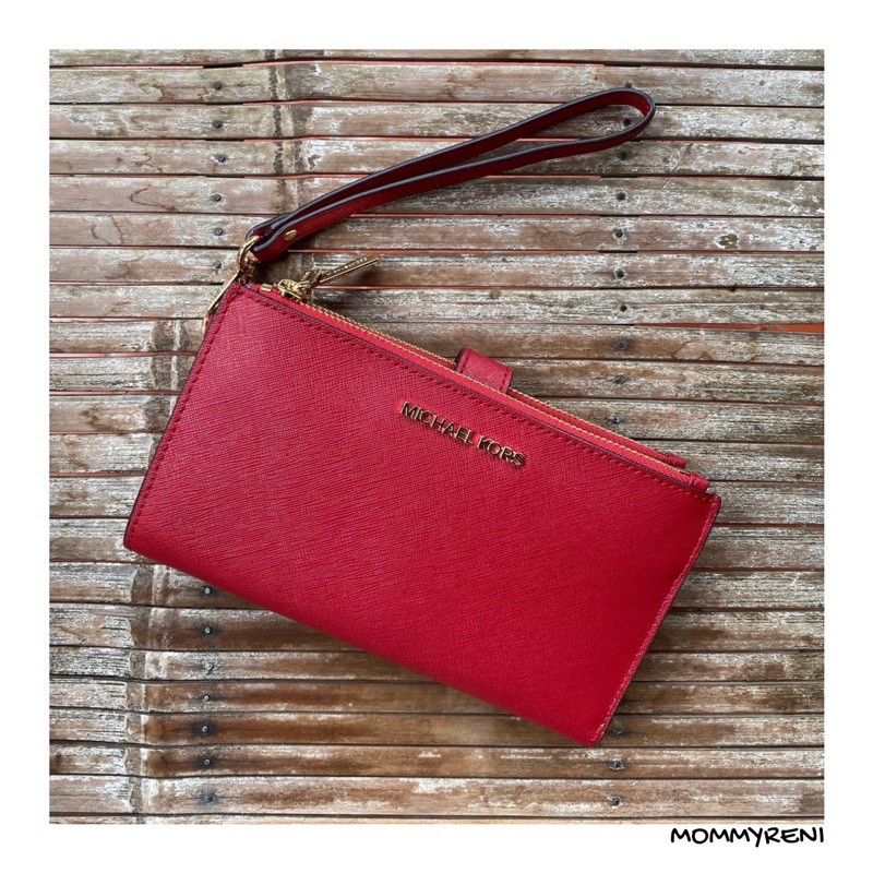 preloved dompet mk merah