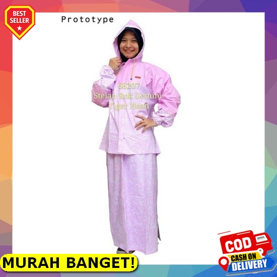Alfahri Store Jas Hujan Wanita Ponco Syari / Jas Hujan Syar'I / Jas Hujan Wanita / Jas Hujan Syari /
