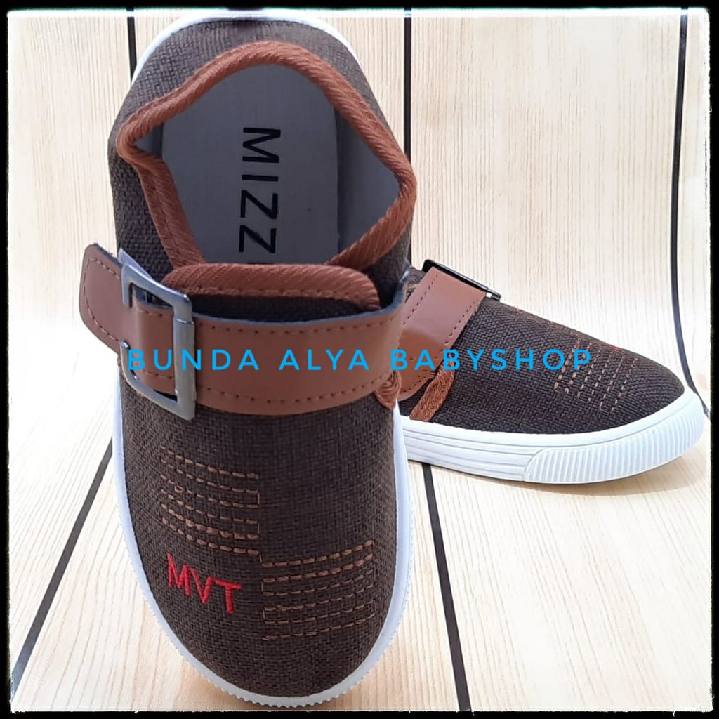 Sepatu Anak Laki Laki IMPORT 1 - 7 Tahun COKLAT Sepatu Anak Cowok Premium MVT Size 21 - 35