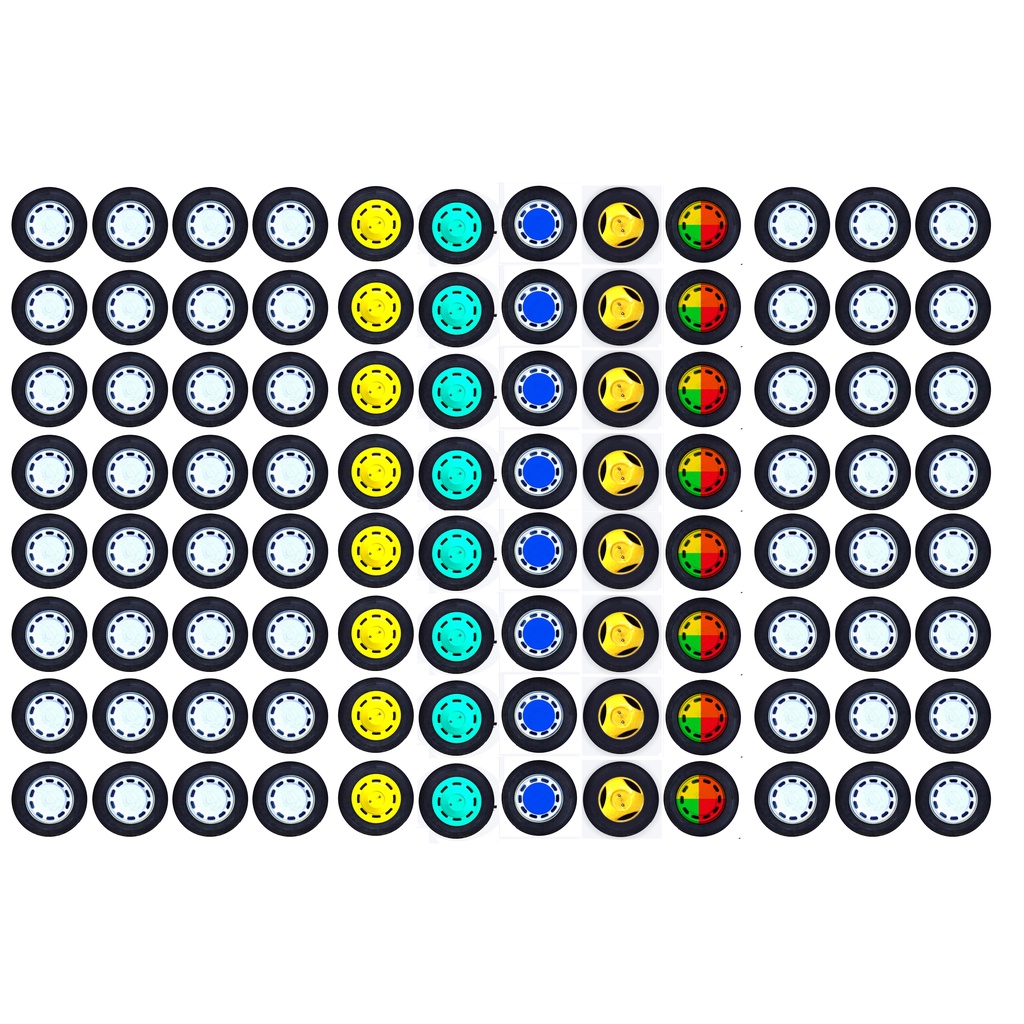 stiker roda miniatur truk