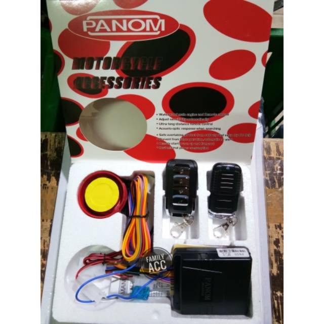 Alarm Motor System PANOM - Alarm Motor Anti Maling Universal